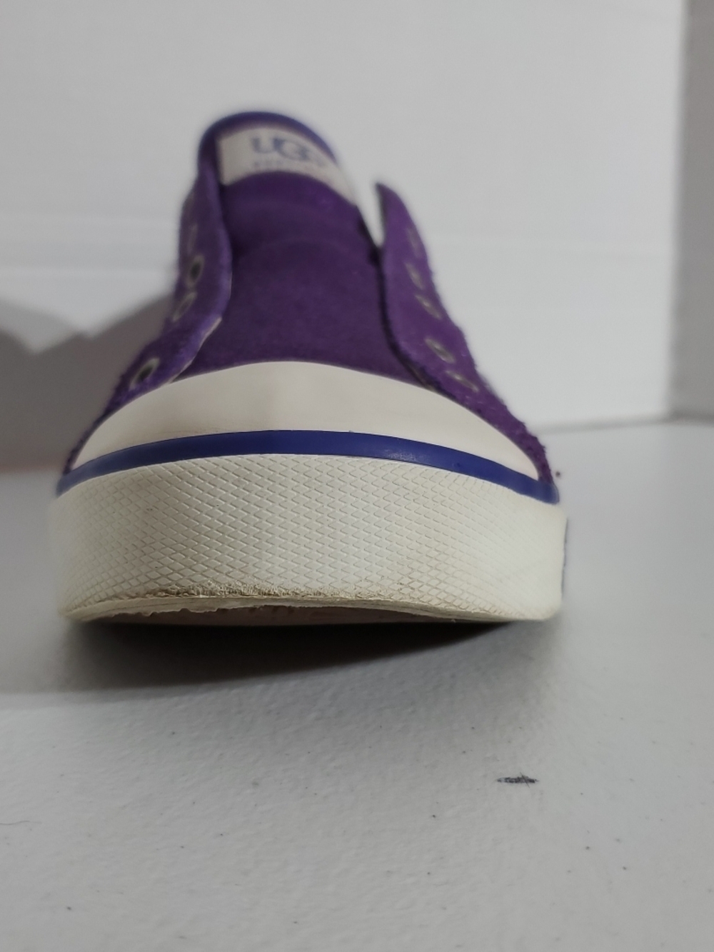 UGG Sz 10 Purple Glitter Slip-On Women’s Sneakers - Picture 8 of 14